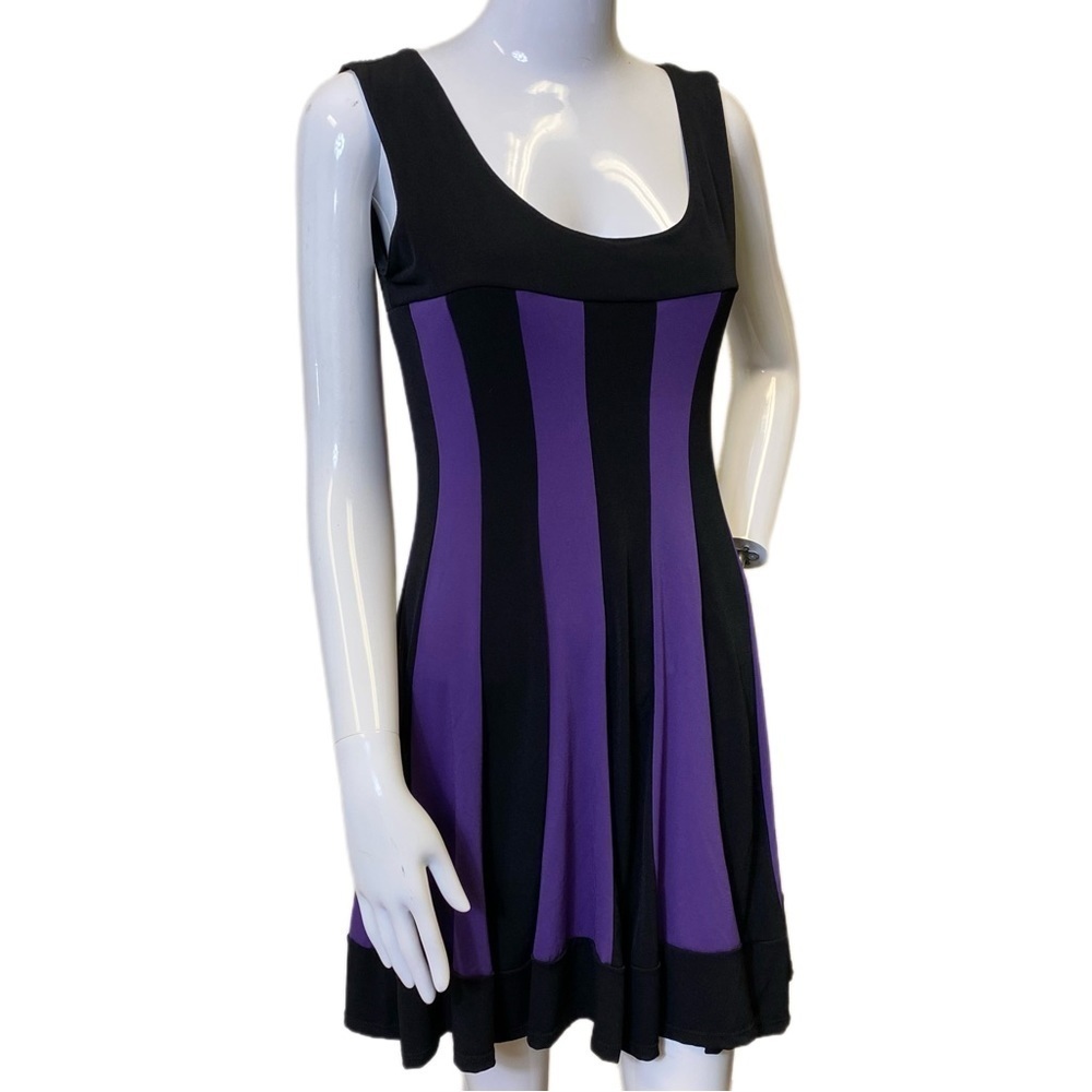 Hypnotized Dress - Medium - Purple and Black